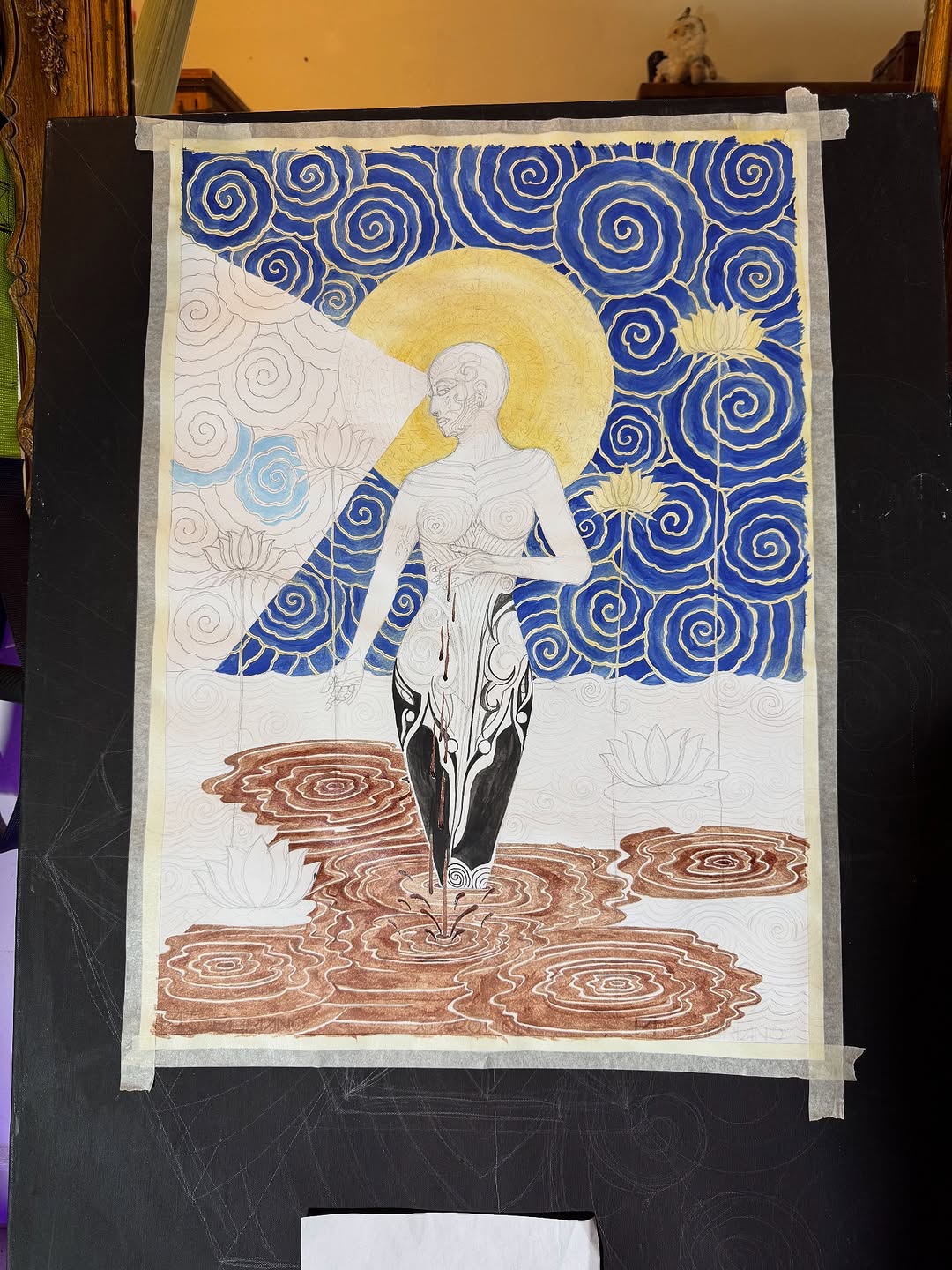 Pintura original de Venus Balam