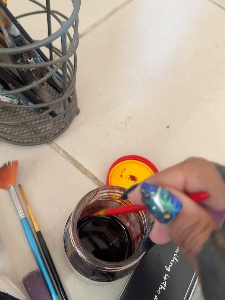 Pintura original de Venus Balam